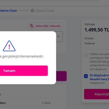 Pazarama'da Alışveriş Kabusu: Ürün Sepette, Müşteri Hizmetleri Yetersiz