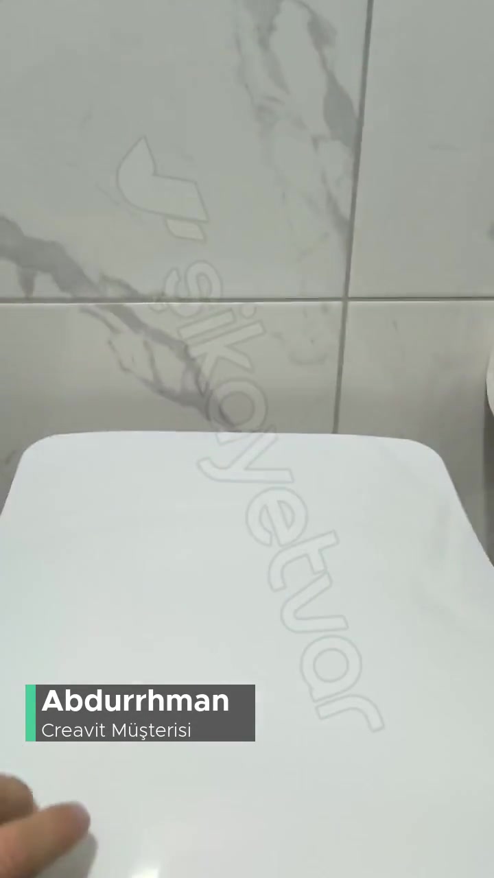 Creavit Klozet Kapağı Arızası! videonun kapak resmi