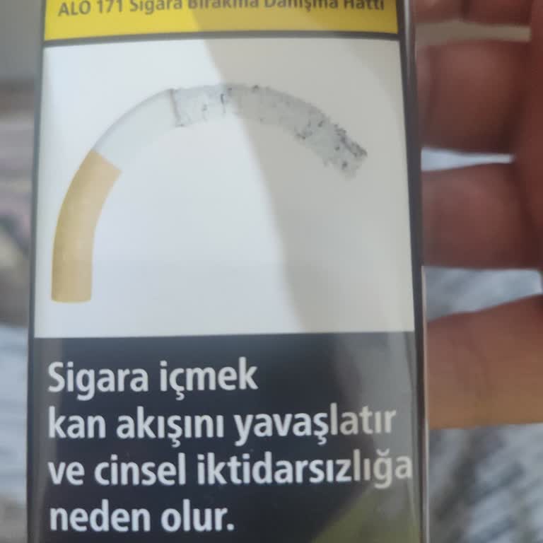 Parliament Night Blue'da İçim Sorunu Ve Damar Dolu Sigara