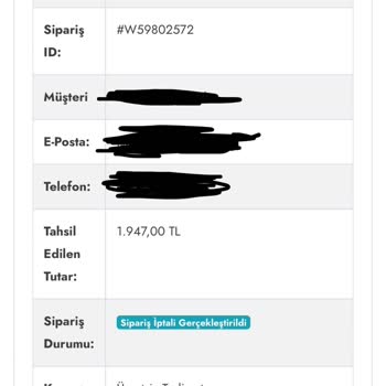 Ücret İadesi Yapılmayan Sahte E-Ticaret Sitesi