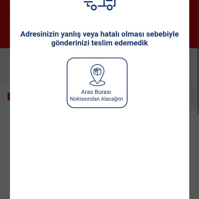 Aras Kargo'nun Yanlış Adres Ve Teslimat Sorunu
