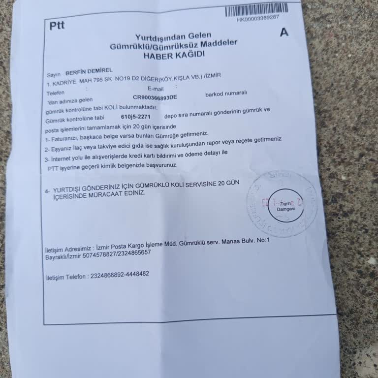 Gümrükte Takılan Kargo: Avrupa'dan Gelen Yasak Mı?