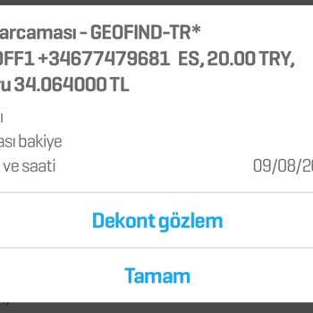 Geofind-TR Üzerinden İzinsiz Para Çekimi