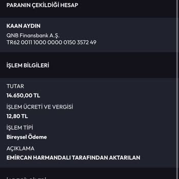 Yanlış İBAN'a Gönderilen Paranın İadesi Sorunu