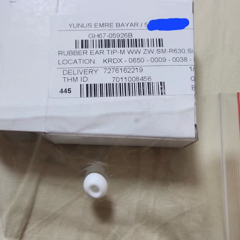 Eksik Gönderilen Yedek Kulaklık Silikonları