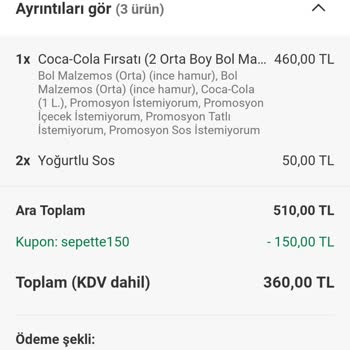 Teslimat Sorunu Ve Hijyen İhlali