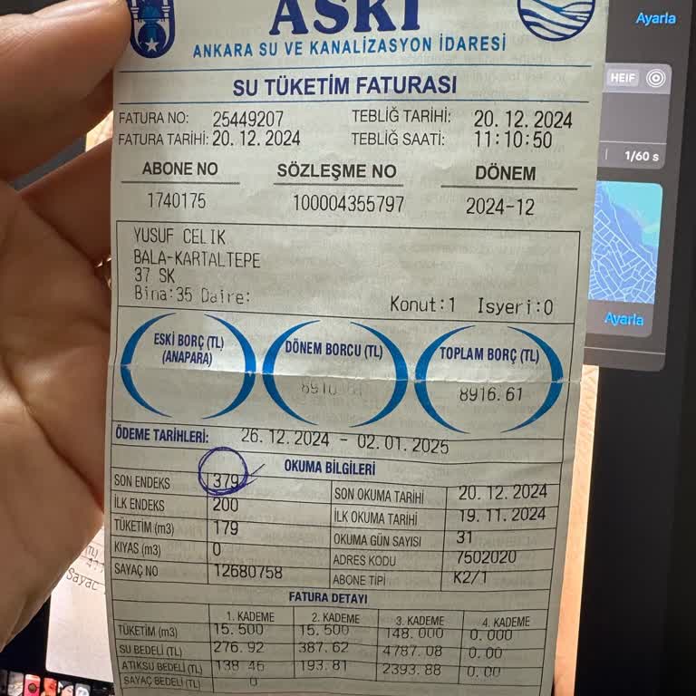 Aşırı Su Faturası Ve İtiraz Süreci