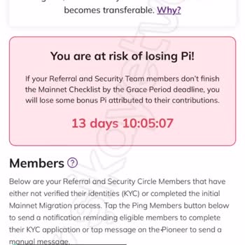 Pi Network Doğrulanmamış Bakiye