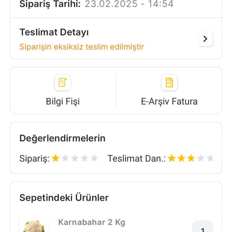 Migros Hemen'den Gelen Sorunlu Sipariş Ve Eksik İade Süreci