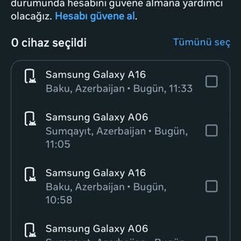 Hesap Güvenliği İçin Acil Yardım Talebi