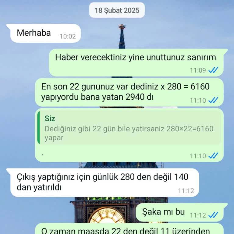 Yemek Kartı Ücreti İadesinde Sorun