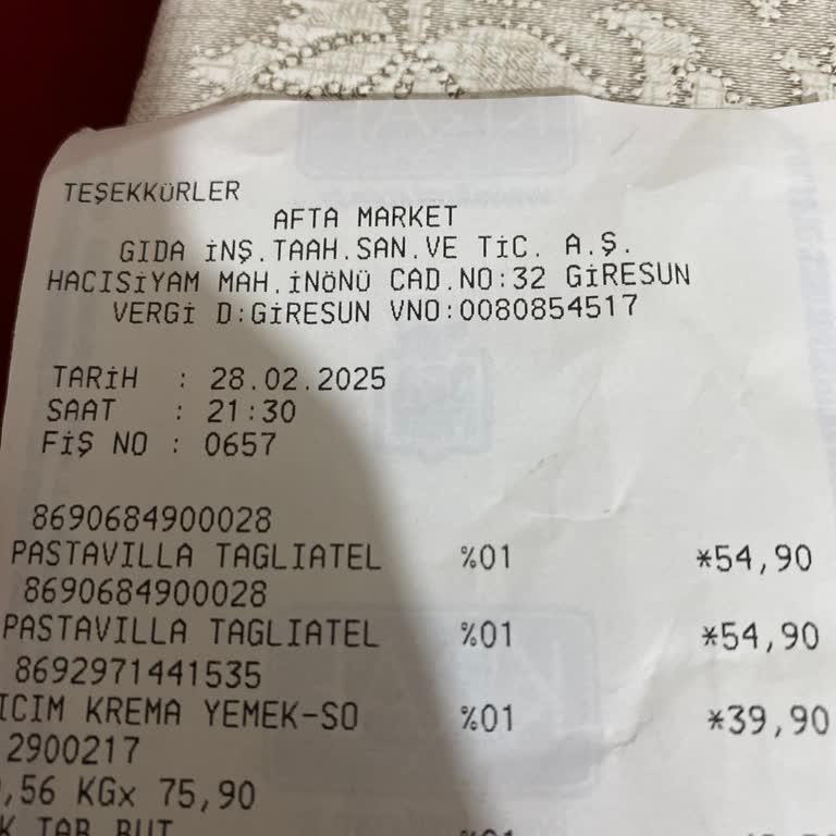 Afta Market'te Tekrar Eden Ürün Çift Geçişi Sorunu