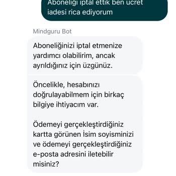 Onaysız Üyelik Yenilemesi Ve İade Talebi