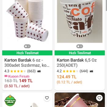 Trendyol'da Yanıltıcı Fiyatlandırma: Karton Bardak Siparişimde Gizli Maliyetler