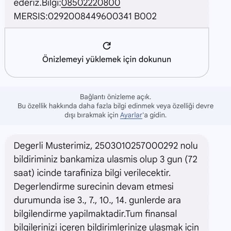 Mobil Denizbank Erişim Sorunu