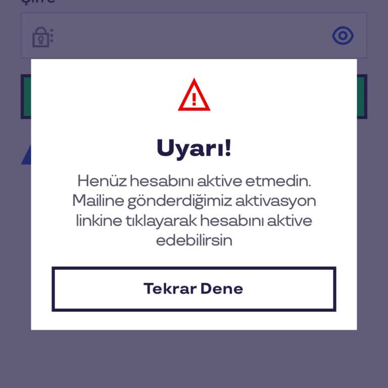 Pluxee Uygulamasında Giriş Onayı Maili Sorunu