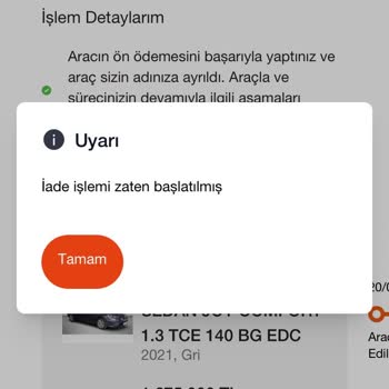 Araç İadesinde Gecikme Ve Yetersiz Müşteri Hizmeti