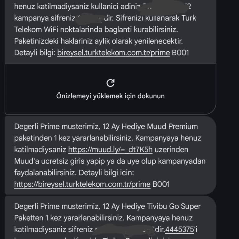 Muud Premium ve Türk Telekom Şikayetleri - Şikayetvar