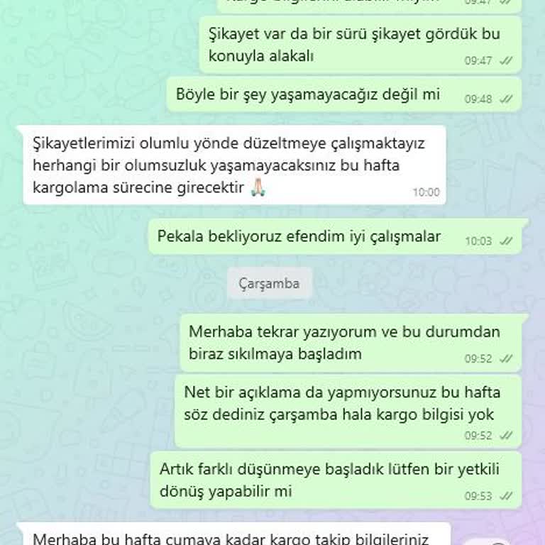 LED Tabela Siparişi: Sürekli Ertelenen Kargolama