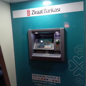 Ziraat ATM'sinde Tekrarlayan Para Çekme Sorunu