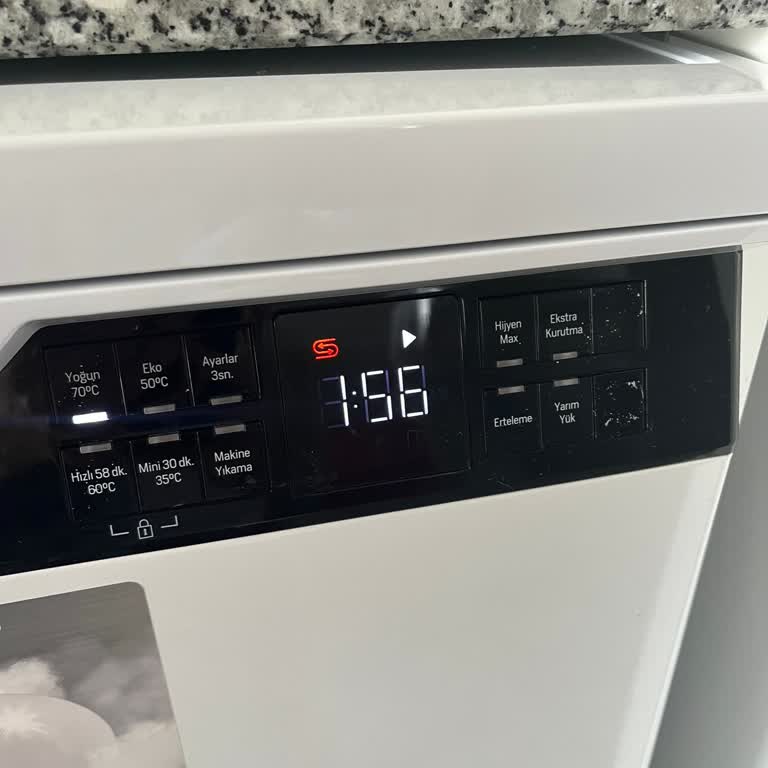 Arçelik Bulaşık Makinesi Üzerindeki Yazılar Siliniyor!