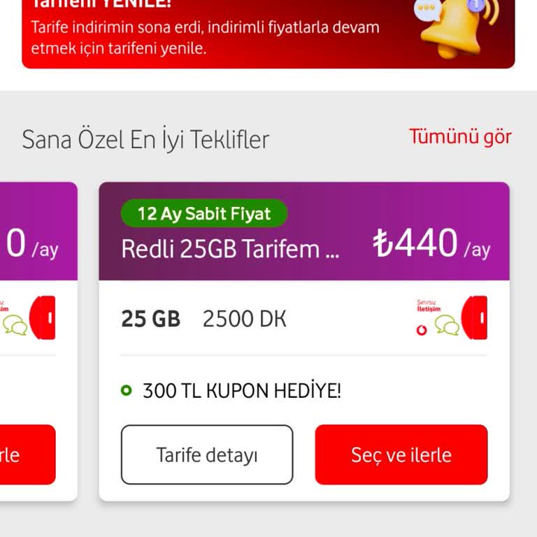 Fahiş Fiyat Artışı: Vodafone'un Müşteri Dostu Olmayan Teklifi