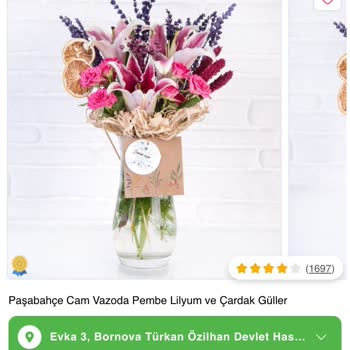 Solmuş Ve Farklı Gelen Çiçekler İçin İade Talebi