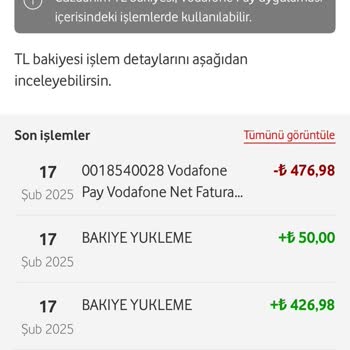 Vodafone Pay'de İade Sözü Tutulmuyor: Müşteri Yanıltan Uygulama