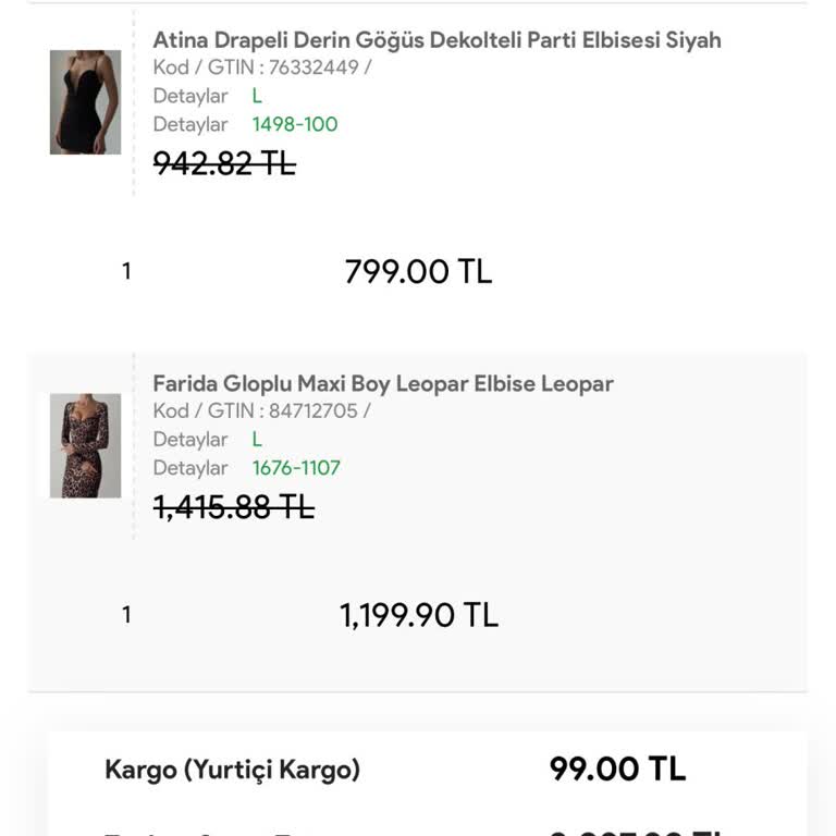 Sipariş Verdim Ama Ürünler Ortada Yok