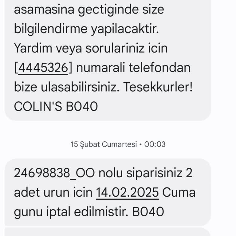 Ürün Yok, Para İadesi De Yok: Colin's'te Hayal Kırıklığı