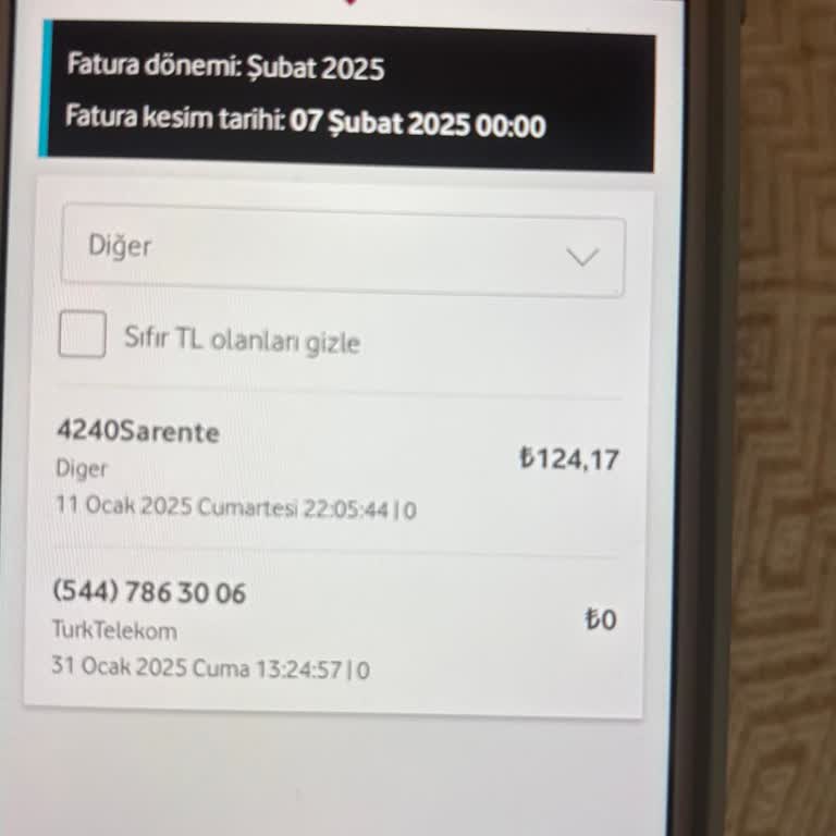 Haksız Fatura Sorunu