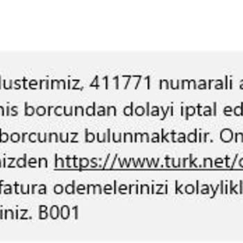 TurkNet Aboneliği Habersiz İptal Edildi