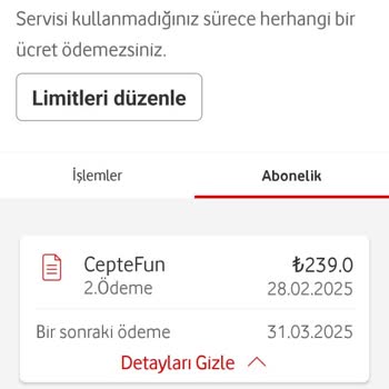 Vodafone Ve Cepte Fun Arasında Haksız Ücretlendirme Sorunu