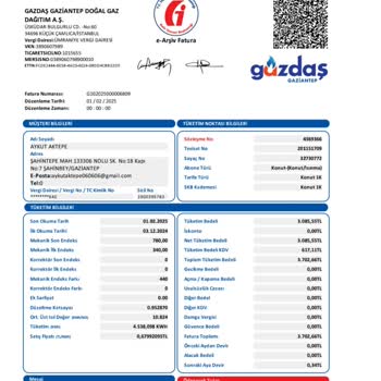 Fatura Şoku: 25 Günde 5 Bin TL!