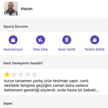 Yanlış Teslimat: Bebeğime Mama Yerine Başkasının Siparişi Geldi