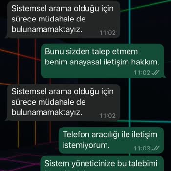 Sürekli Kargo Aramalarıyla İletişim Hakkı İhlali