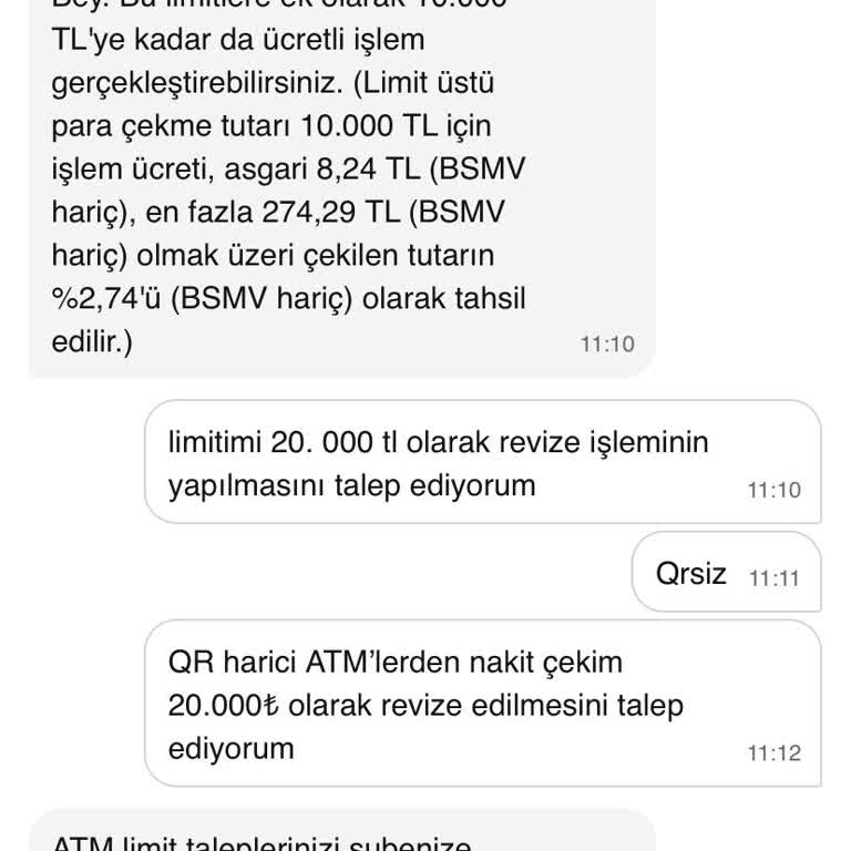 ATM Para Çekim Limit Sorunu Ve Şube Ziyareti Gerekliliği
