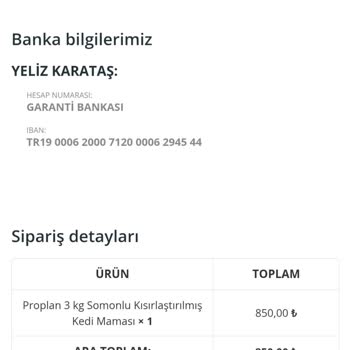 Zoompet.com.tr'den Alışverişte Kargo Bilgisi Sorunu