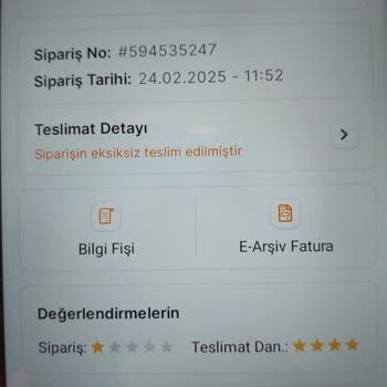 Eksik Ürün Teslimatı Ve İletişim Sorunları Mağduriyeti