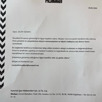 Hummel Eşofman Altında Beklenmedik Tüylenme Sorunu