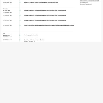 Teslim Edilmeyen Ürün Ve Sahte Takip Numarası Sorunu