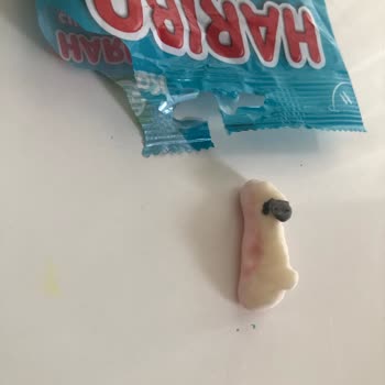 Haribo Jelibon İçinden Taş Çıktı