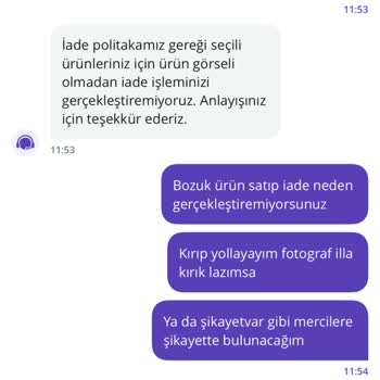 Bozuk Ürün Ve Yetersiz Müşteri Hizmeti Deneyimi