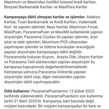 İş Bankası Maximum Kart Kampanyasında Mağduriyet Ve Güvensizlik!