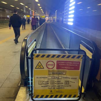 Mecidiyeköy'de Yürüyen Bant Sorunu Yıl Boyunca Çözülemedi