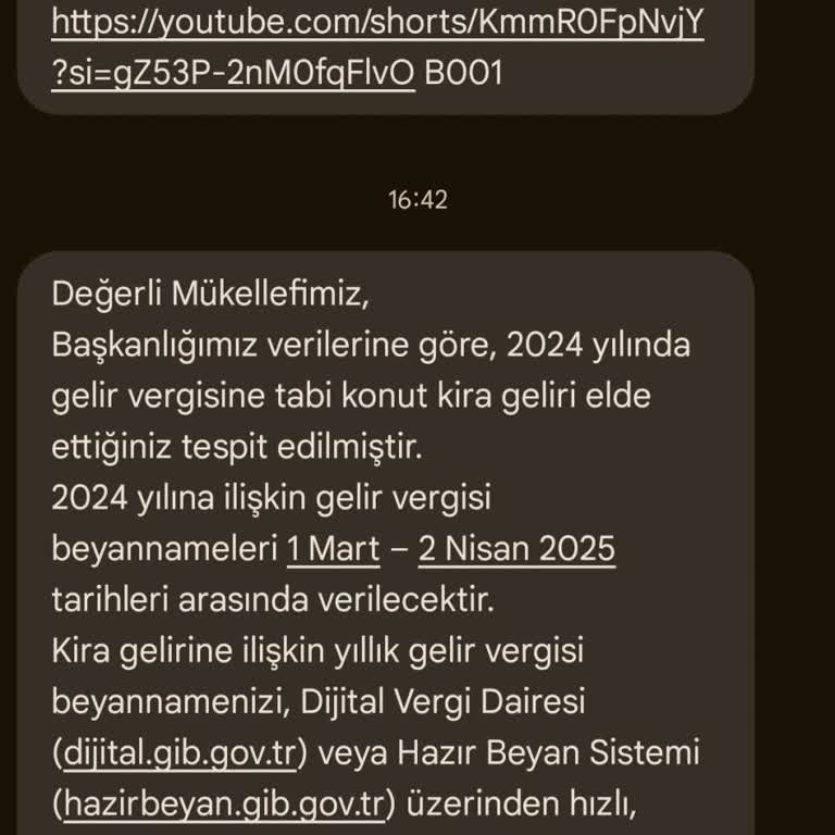 Yanlış Kira Geliri Bildirimi: Tek Evimde Kendim Oturuyorum