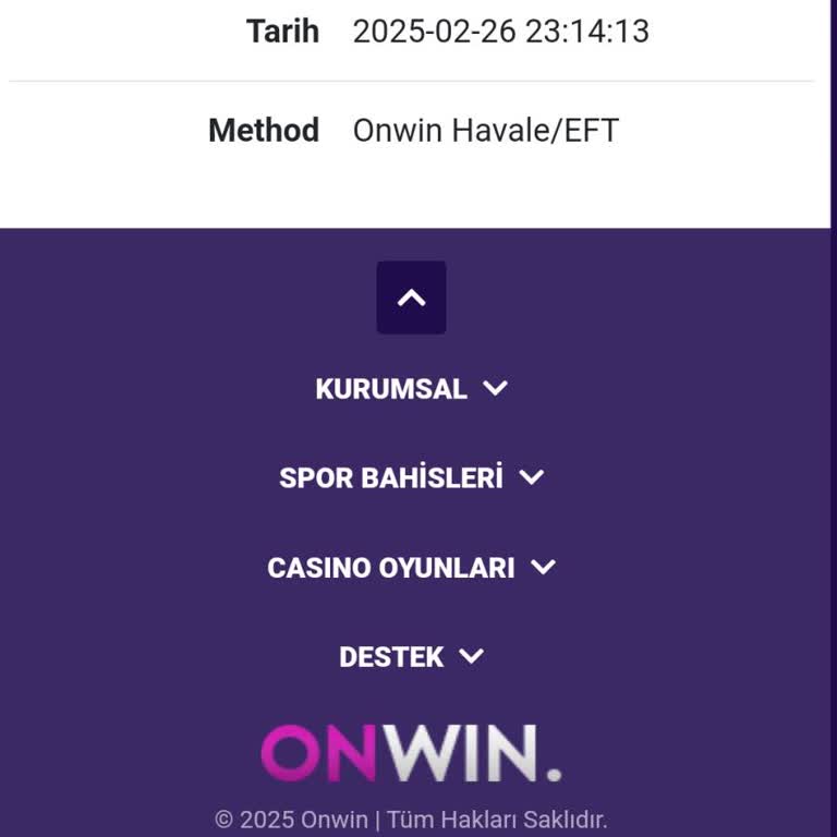 Onwin Bahis Sitesinde İzinsiz Para Çekimi Ve Yetersiz Destek