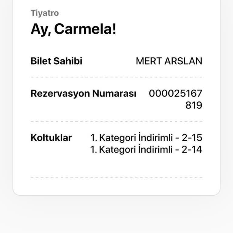 Bilet İptalinde İletişim Sorunu Ve İade Beklentisi