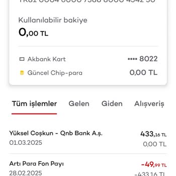 Akbank'ta Anlaşılmaz Faiz İşlemi