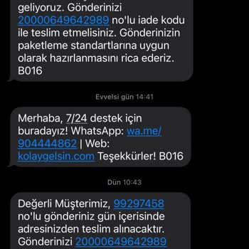 Kargo Alımında Sürekli Oyalama Ve İlgisizlik